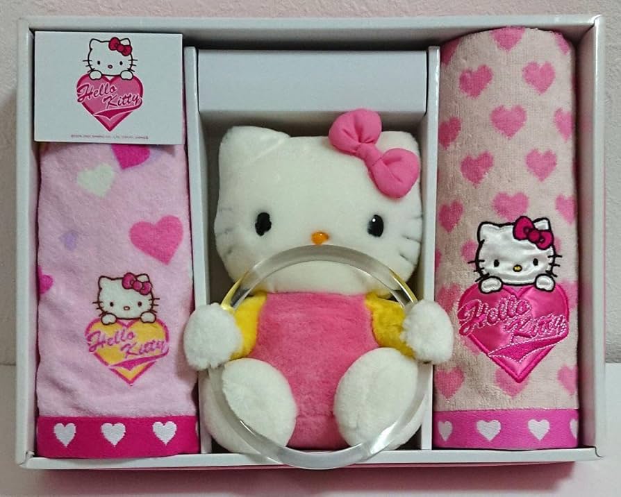 ハローキティ　タオルハンガー　平成レトロ　　HELLO KITTY 希少　レア ハローキティキティタオルハンガーレトロ